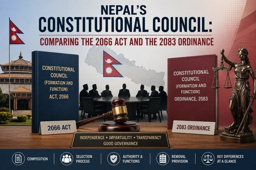 Nepal’s Constitutional Council Comparing the 2066 Act and the 2083 Ordinance