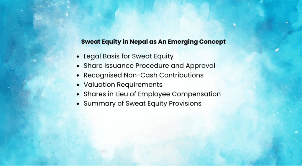 Sweat Equity in Nepal as An Emerging Concept
