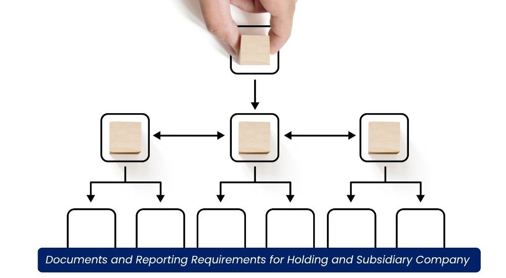 Documents and Reporting Requirements for Holding and Subsidiary Company